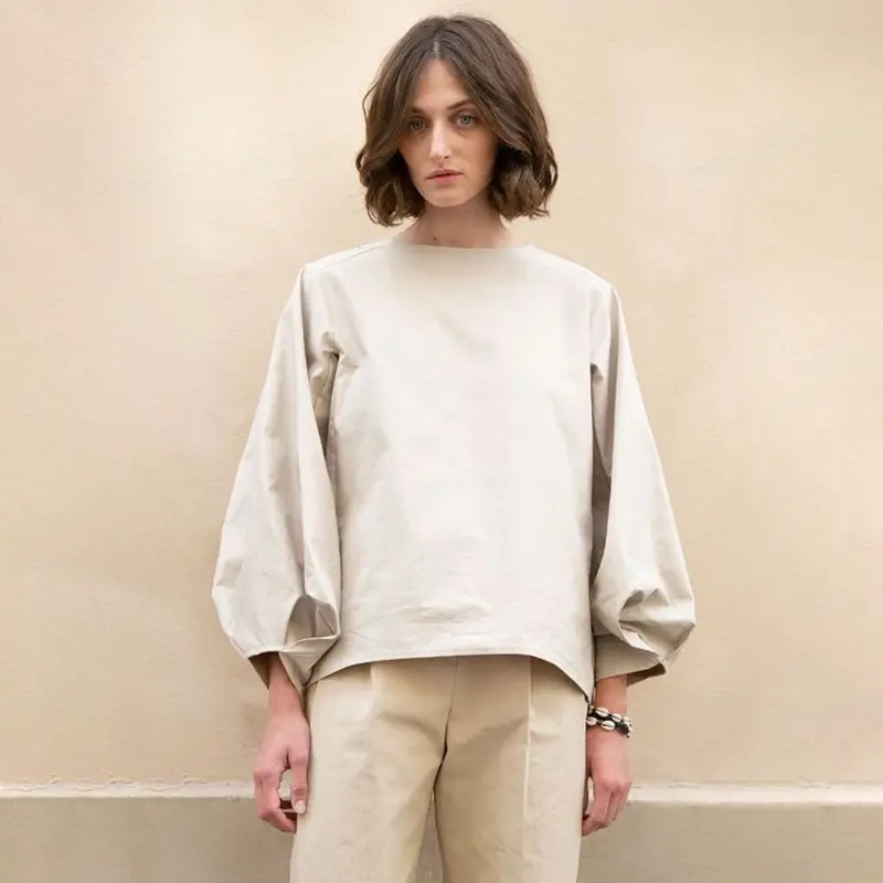 Áo thun nam tay dài cổ tròn xếp ly bằng lụa băng mỏng cổ chữ V cao cấp dành cho nam